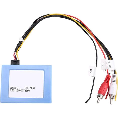 Boîtier audio à fibre optique pour Jaguar XF XJL, décodeur de données numériques à fibre optique MOST, adaptateur pour amplificateur radio MOST (1/5)