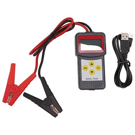 Testeur de capacité batterie 12V multifonctionnel, contrôle performance et résistance - Détection rapide, port USB, pour batteries auto véhicules électriques (1/5)