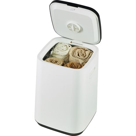 Seau Chauffant Premium pour Serviettes, Verrouillage Enfant, Minuteur 24H, Arrêt Automatique, Capacité 4 Serviettes Oversize (1/5)