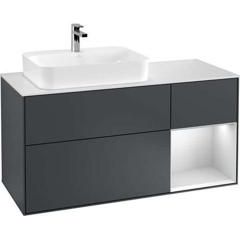 Villeroy & Boch G401MTHG Meuble sous-lavabo Finion G40 (1/2)