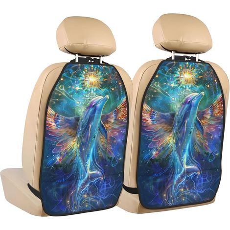 Lot de 2 tapis protection pour siège arrière voiture - Tendance (1/5)