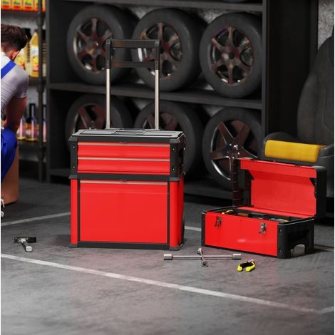 Carrello portautensili modulare con ruote 3 livelli OKMYHOME (1/5)