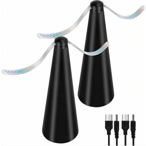 Ventilateur Anti-Mouche Lot De 2 Rpulsifs Naturels Loigne Insectes De La Nourriture Camping Jardin (1/4)