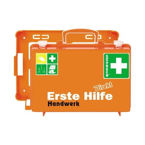 SÖHNGEN Erste Hilfe Koffer SÖHNGEN® DIREKT ca. 31 x 21 x 13 cm (B x H x T) DIN 13157 orange (1/4)