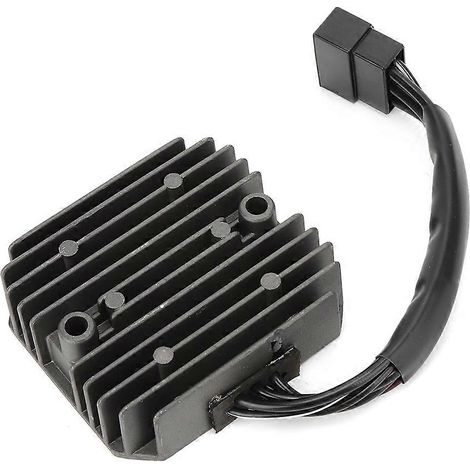 Régulateur et redresseur de tension en alliage aluminium-titane compatible avec les motos VN400-1600 (1/5)