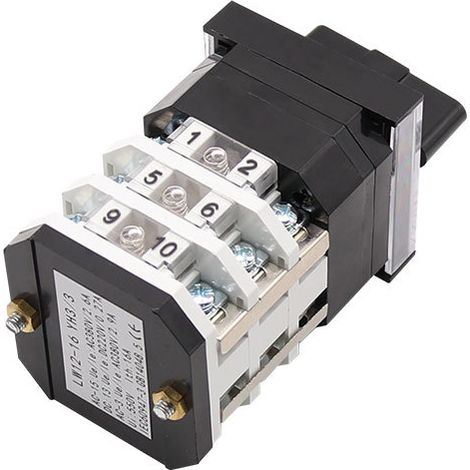 Load disconnect combined voltage transfer switch LW12-16 YH3/3 4-position 3-section (1/3)
