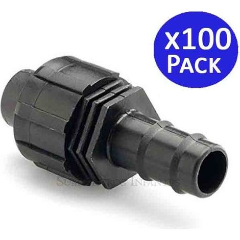 Lot de 100 Départ cannelé 16mm pour gaine agricole 16mm (1/4)