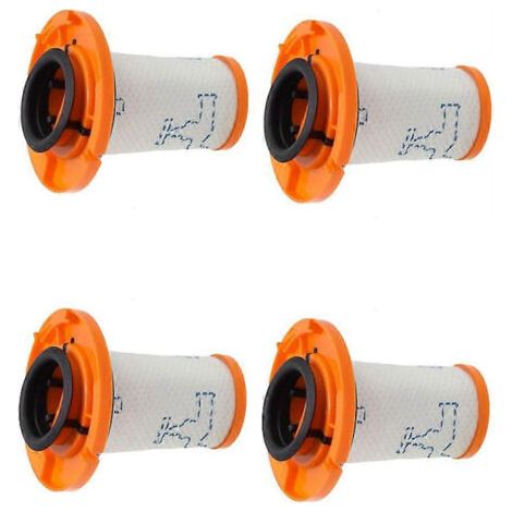 Lot de 4 filtres lavables de rechange ZR009014 pour aspirateur sans fil Rowenta X-Force Flex 12.60, 13.60, 14.80 et 16.60