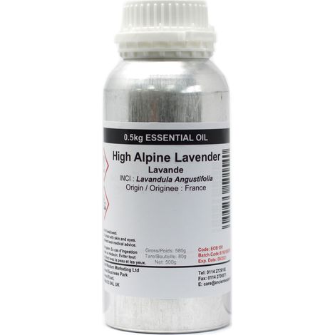 Huile Essentielle de Lavande des Hautes Montagnes 0,5kg- Vendu par 1