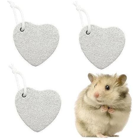Mineralischer Schleifstein für Nagerzähne, Kauspielzeug für Haustiere, Hamster, Eichhörnchen, Kaninchen, Hamster, kleine Nagetiere, Chinchillas, Meerschweinchen, Papageien (1/5)