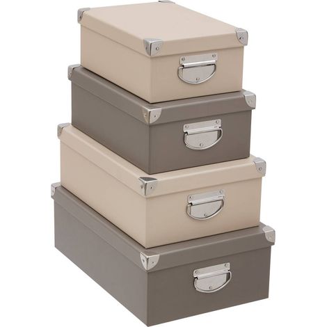 Box x4 uni box beige ass - 5five