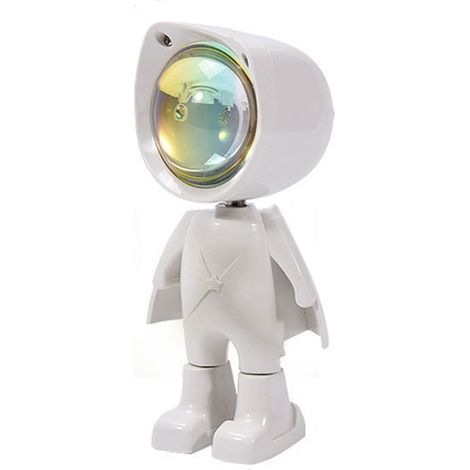 Lampe Projecteur Coucher De Soleil - Commande Tactile - Rechargeable USB - Pour Décoration Intérieure Et Création De Contenu - 1 Pièce (1/5)