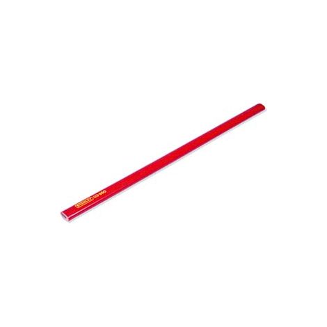 MATITA DA FALEGNAME E MURATORE ROSSA MM.176- - (1-03-850) - 12 pezzi STANLEY
