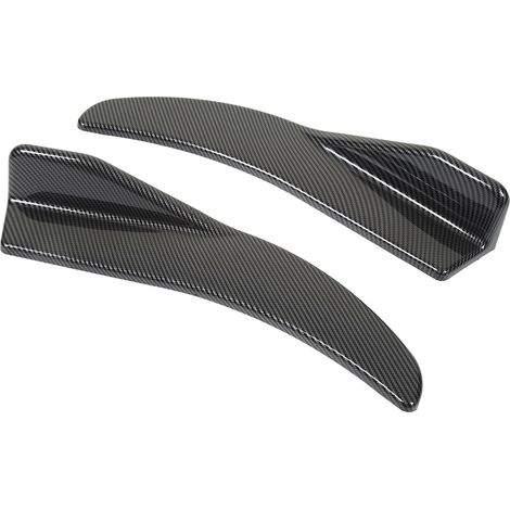 2 Stück Heckspoiler 41,5 cm, reduziert den Windwiderstand, Heckflügelspoiler, universell für Autos, Carbonfaser-Optik (1/5)