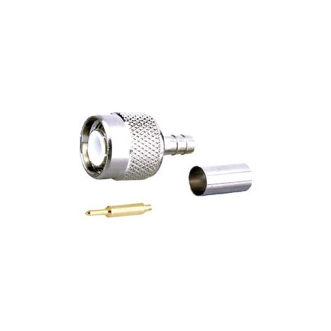 Conector TNC Macho CRIMPAR Para Cable RG58
