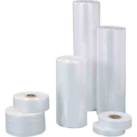 KKE – Gaine transparente en polyéthylène basse densité 50 µ – Thermosoudable – Apte contact alimentaire – Dimensions 60 x 350 mm