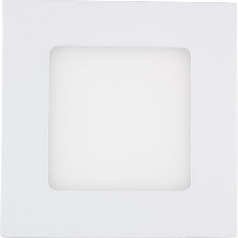 Faretto Led 6 Watt Pannello Incasso quadrato 450LM Luce calda 3200k