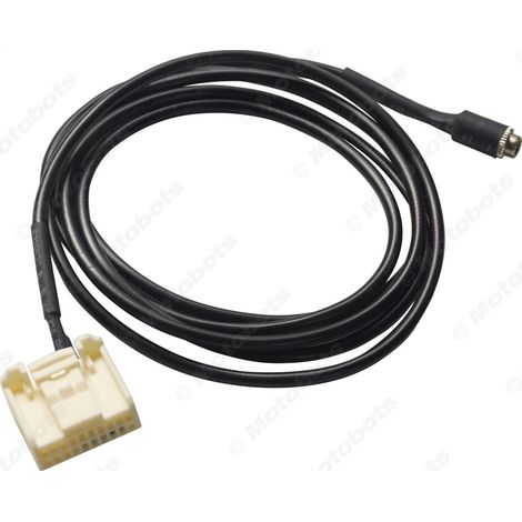 Compatible with Toyota Camry/RAV4 3.5mm female to 20-pin power adapter car AUX audio cable (1/4)