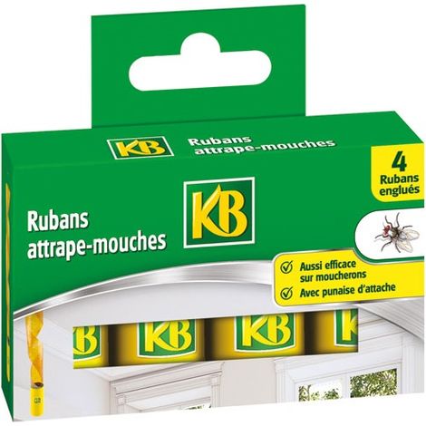 4er-Pack Fliegenfängerbänder, Kleber, KB KB