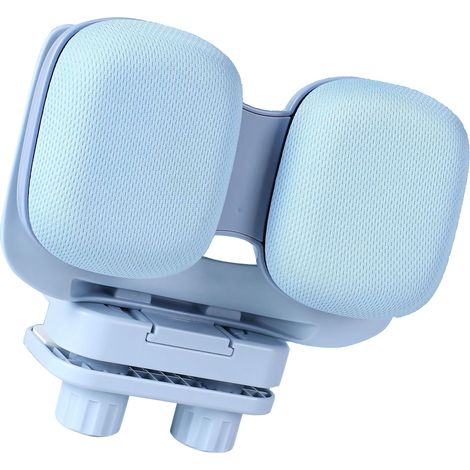 Correcteur de posture assise enfant, protection de la vue, réglable, amorti doux, respirant, correcteur d'écriture, bleu (1/5)