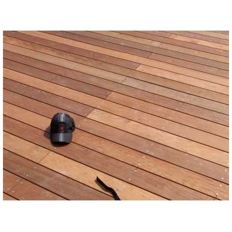 Sud Bois – Lame de terrasse en bois exotique itauba lisse 21mm x 145mm – Longueur 1.55m – Séchage contrôlé pour durabilité – Classe 5 pour usage extérieur