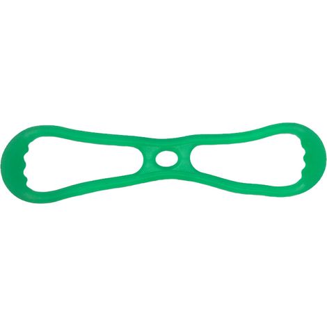 Corde de traction pour yoga et fitness (8 caractères) - Ceinture élastique d'étirement portable et ultra-élastique pour un dos magnifique, des épaules ouvertes et une poitrine élargie. Idéale pour les (1/5)