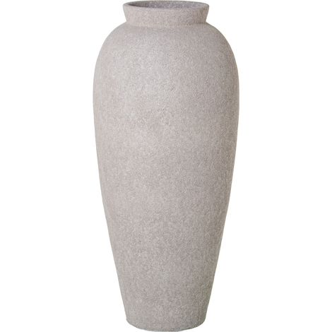 Vase Céramique 60 Cm Blanc Sable °27X60 Cm