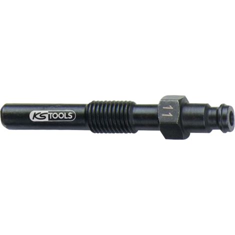 KS Tools Glühkerzen Adapter, M10x1,25 mit Außengewinde, Länge 70 mm