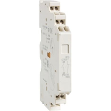 Contactor AUXILIAR  NA+NC RES  10A  230V  IP20  para aplicaciones eléctricas.