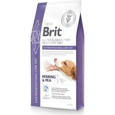Brit Grain Free VET Diets Dog GastroLow Fat 12 kg