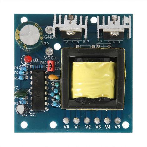 Convertisseur/chargeur onduleur pour voiture (12 V CC vers 110 V/220 V CA, 20 kHz) (1/5)