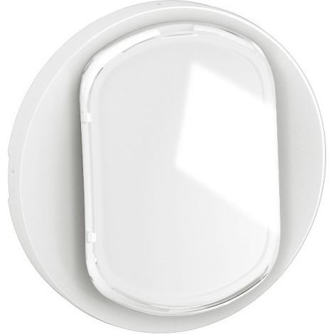 Legrand CB5001 Cornetta interna o va-et-vient con portaetichetta Céliane - bianco