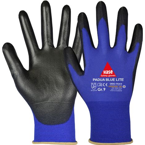 Hase Montagehandschuhe Padua Blue Lite Größe 7, Nylon 12 Stk