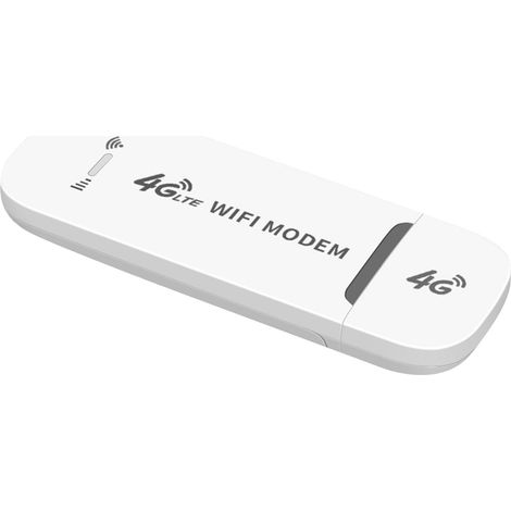 Routeur 4G LTE - Adaptateur WiFi Portable Sans Fil - Hotspot Mobile USB Alimenté - Pour Voyage et Usage Extérieur - 1 Appareil Connecté