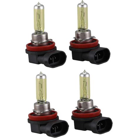 ampoules H11 3000K jaune super 12 V CC 55 W pour phares antibrouillard de voiture()