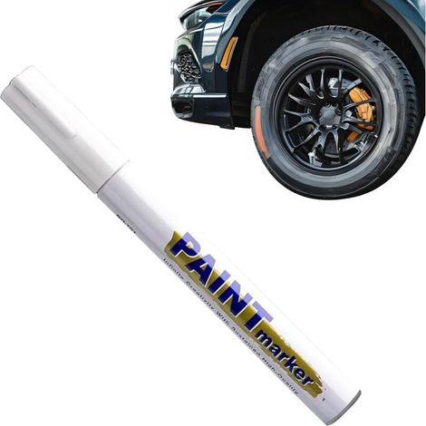 Stylo de retouche de peinture pour voiture, marqueur anti-rayures, kit d'applicateurs résistants aux intempéries, restauration des éraflures sur tous types de véhicules, polissage extérieur (1/5)