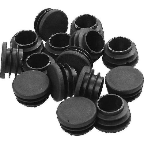 Lot de 24 bouchons pour pieds de chaise ou de table, embouts ronds en plastique de 22 mm de diamètre