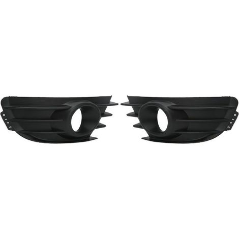 Couvercle de calandre antibrouillard avant noir en ABS pour Citroën C4 (2004–2008) – remplacement facile et esthétique (1/5)
