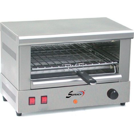 Toaster Professionnel - 355 x 250 x 80 mm - 1 étage - Sofraca