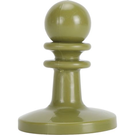 Capuchon de protection TPU vert pour mât de tente, isolation anti-foudre, 7x5x5cm, compatible trou 6mm (1/4)
