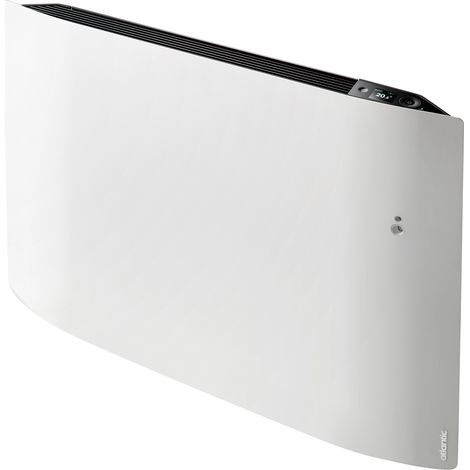 Atlantic – Radiateur à inertie 1500W horizontal – Corps de chauffe en fonte – Pilotage intelligent et lumineux – Connecté via Cozytouch