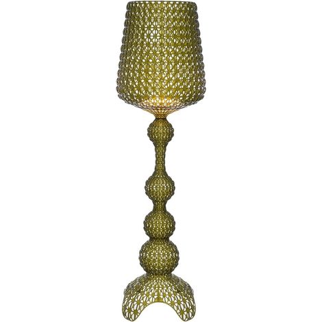 Lampada da terra Kabuki 19W dimmerabile Verde Kartell 09180VE
