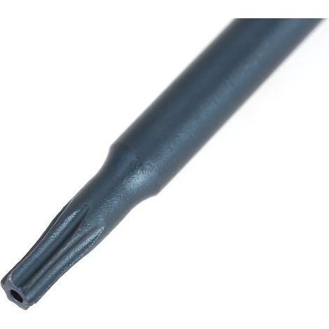 Embout de tournevis Torx S2 avec trou, tête unique, H6,3 mm, diamètre 100 mm, Torx T8. (1/5)