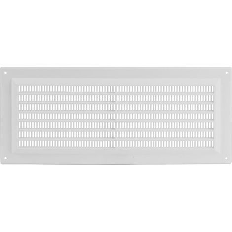 1 valvola Sfogo aria 300x130mm di Plastica Bianca, del Registro di sistema di Evaporazione dell'Aria, Per la Parete E il Soffitto in Interno (1/5)