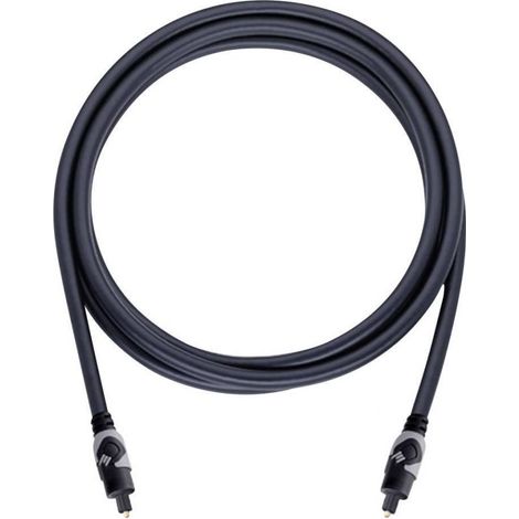 Oehlbach 133 Toslink Audio Cavo [1x Spina Toslink (ODT) - 1x Spina Toslink (ODT)] 1.50 m Antracite (1/2)