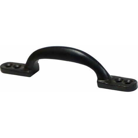 Maniglia Piatta 155mm H° Nera EDM (1/2)