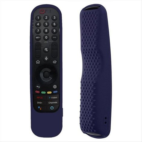 Coque Télécommande - Silicone - Pour LG AN-MR21 AN-MR22 - Antichoc - Bleu Nuit - 1 Pièce (1/5)