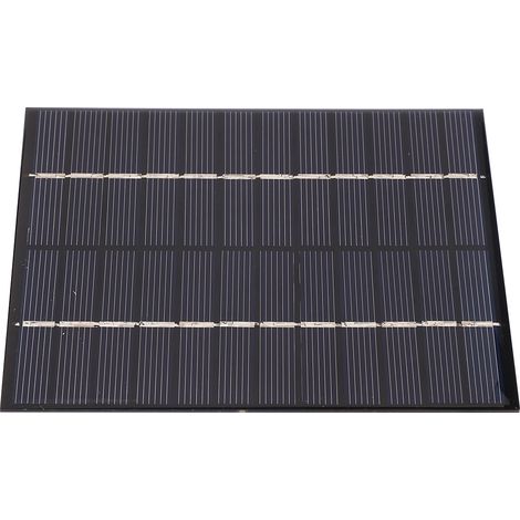 Panneau Solaire Polycristallin 2W 12V Pour Chargeur De Batterie Et Projets Diy - Kit Éclairage Extérieur (1/5)