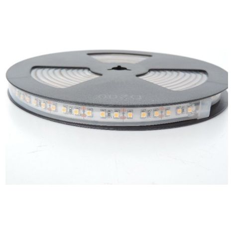 Bandeau LED 9.6W/m 3000K flexible extérieur longueur 5m 120leds/m alim 12V DC (non incl) IRC80 IP66 TRAJECTOIRE 003778