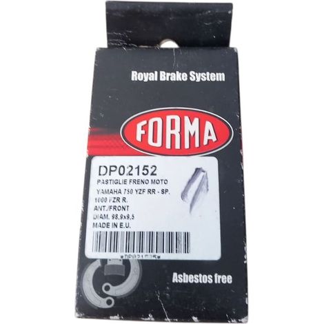 Pastigle freno moto per yamaha 750 yzf rr- sp (1/3)
